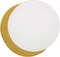 Gold Round Paper Placemats for Dinner New Years Eve Festive Party Birthday Table Decoration 12 inch Pack of 12